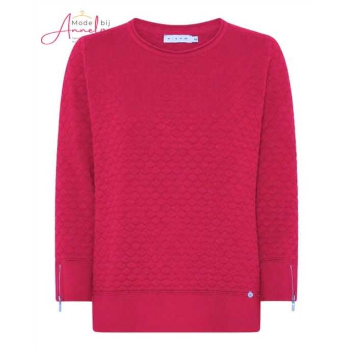 Micha trui relief 182145 Pink Micha trui relief 182145 Pink